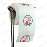 Crawley Town Novelty Toilet Paper Product Image On A Stand|Crawley Town Novelty Toilet Paper Product Image On It's Side|||||||||||||||