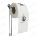 Falkirk Novelty Toilet Paper Product Image On A Stand|Falkirk Novelty Toilet Paper Product Image On It's Side|||||||||||||||