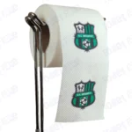 Sassuolo Novelty Toilet Paper Product Image On A Stand|Sassuolo Novelty Toilet Paper Product Image On It's Side|||||||||||||||