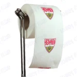 Stuttgart Novelty Toilet Paper Product Image On A Stand|Stuttgart Novelty Toilet Paper Product Image On It's Side|||||||
