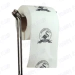 Swansea City Novelty Toilet Paper Product Image On A Stand|Swansea City Novelty Toilet Paper Product Image On It's Side|||||||||||||||