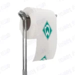 Werder Bremen Novelty Toilet Paper Product Image On A Stand|Werder Bremen Novelty Toilet Paper Product Image On It's Side|||||||||||||||