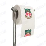 Wrexham Novelty Toilet Paper Product Image On A Stand|Wrexham Novelty Toilet Paper Product Image On It's Side|||||||