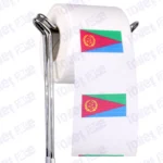 eritrea flag novelty toilet paper on a holder
