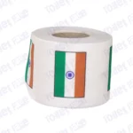 india flag printed on novelty toilet paper roll