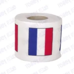 netherlands flag printed on novelty toilet paper roll