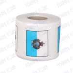 san marino flag printed on novelty toilet paper roll