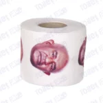 Azali Assoumani Novelty Toilet Paper Product Image On It's Side
