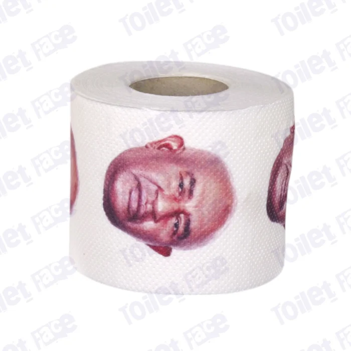 Azali Assoumani Novelty Toilet Paper Product Image On It's Side