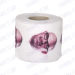 Daniel Risch Novelty Toilet Paper Product Image On It's Side