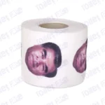 Emomali Rahmon Novelty Toilet Paper Product Image On It's Side