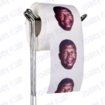 João Lourenço Novelty Toilet Paper Product Image On A Stand