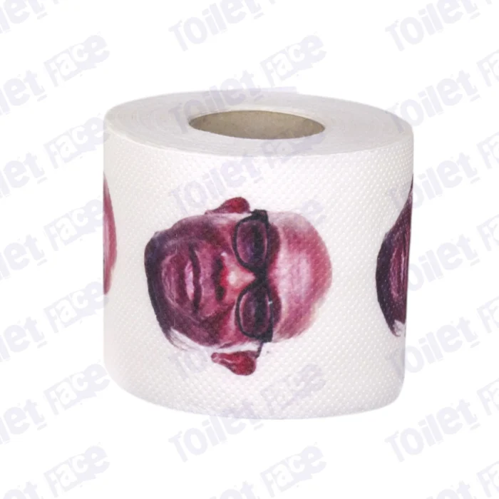 Keith Rowley Novelty Toilet Paper Product Image On It's Side