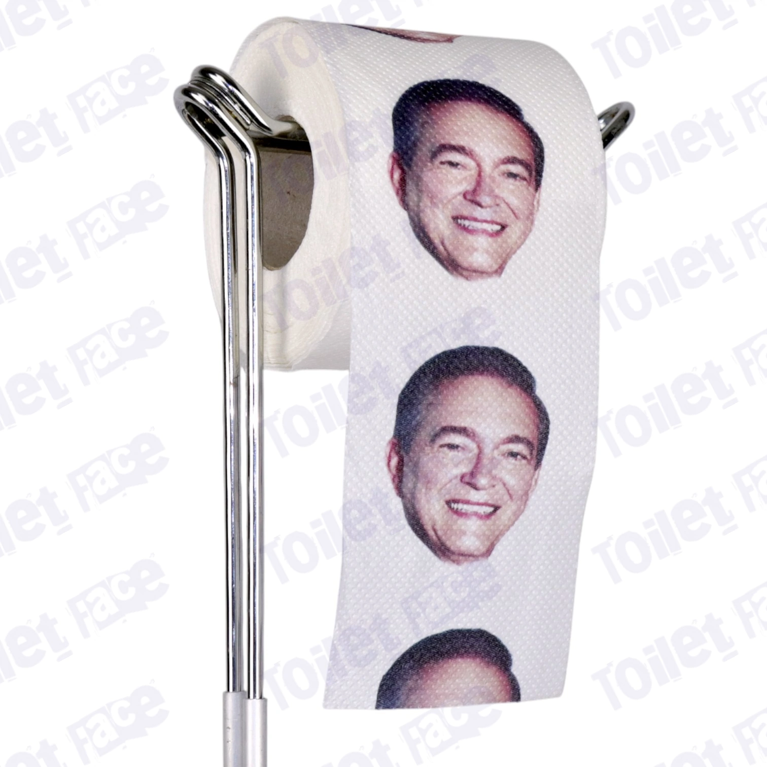Laurentino_Cortizo-Image1 Laurentino Cortizo Novelty Toilet Paper Product Image On A Stand