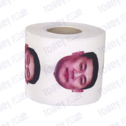 Luvsannamsrain Oyun-Erdene Novelty Toilet Paper Product Image On It's Side