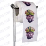 Mamady Doumbouya Novelty Toilet Paper Product Image On A Stand