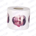 Marcel Ciolacu Novelty Toilet Paper Product Image On It's Side