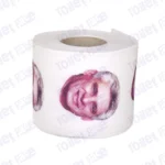 Miguel Díaz-Canel Novelty Toilet Paper Product Image On It's Side