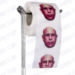 Mohamed Ould Ghazouani Novelty Toilet Paper Product Image On A Stand