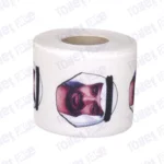 Mohammed bin Zayed Al Nahyan Novelty Toilet Paper Product Image On It's Side