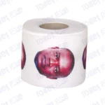 Mokgweetsi Masisi Novelty Toilet Paper Product Image On It's Side
