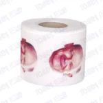 Olaf Scholz Novelty Toilet Paper Product Image On It's Side