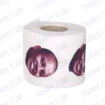 Patrice Trovoada Novelty Toilet Paper Product Image On It's Side