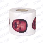Paul Biya Novelty Toilet Paper Product Image On It's Side