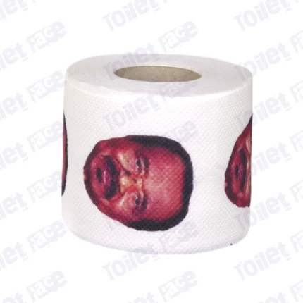 Paul Biya Novelty Toilet Paper Product Image On It's Side