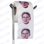 Philip Hammond Novelty Toilet Paper Product Image On A Stand