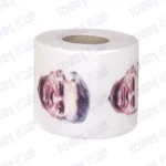 Robert Golob Novelty Toilet Paper Product Image On It's Side