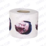 Ronald Reagan Novelty Toilet Paper Product Image On It's Side