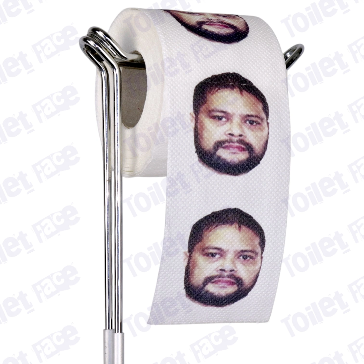 Russ_Kun-Image1 Russ Kun Novelty Toilet Paper Product Image On A Stand
