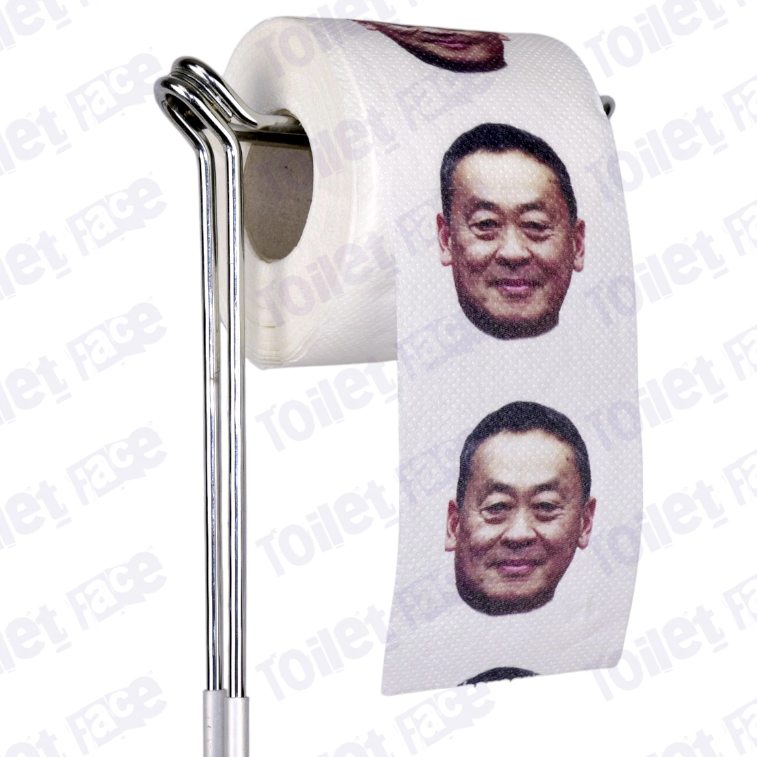 Srettha_Thavisin-Image1 Srettha Thavisin Novelty Toilet Paper Product Image On A Stand