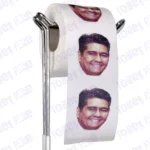 Surangel Whipps Jr. Novelty Toilet Paper Product Image On A Stand