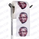 Wavel Ramkalawan Novelty Toilet Paper Product Image On A Stand